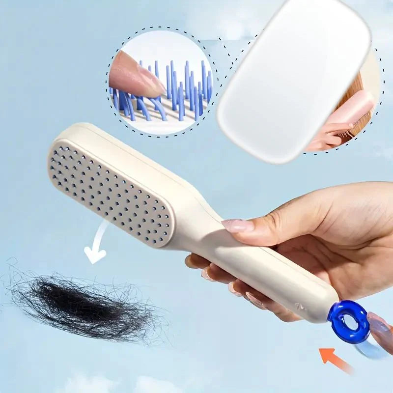 Self Cleaning Hair Brush